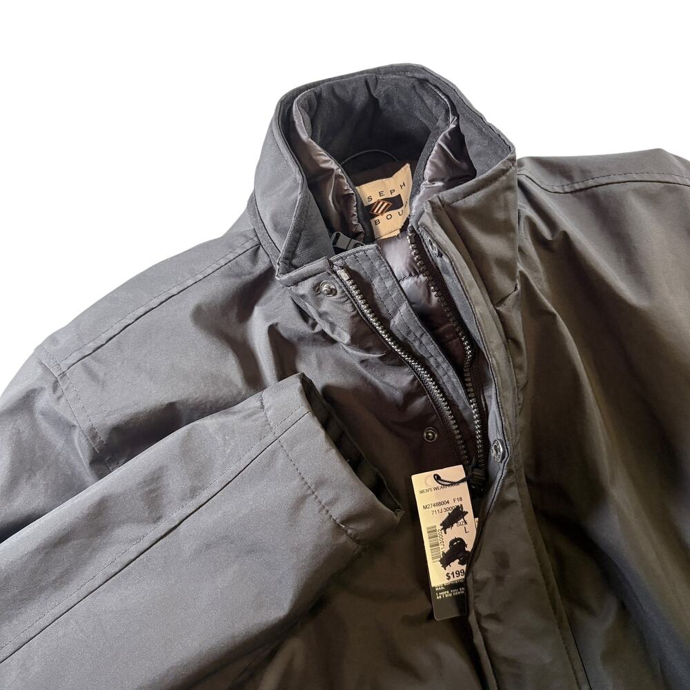 Joseph Abboud Lined Winter Coat Sz‎ L - NWT